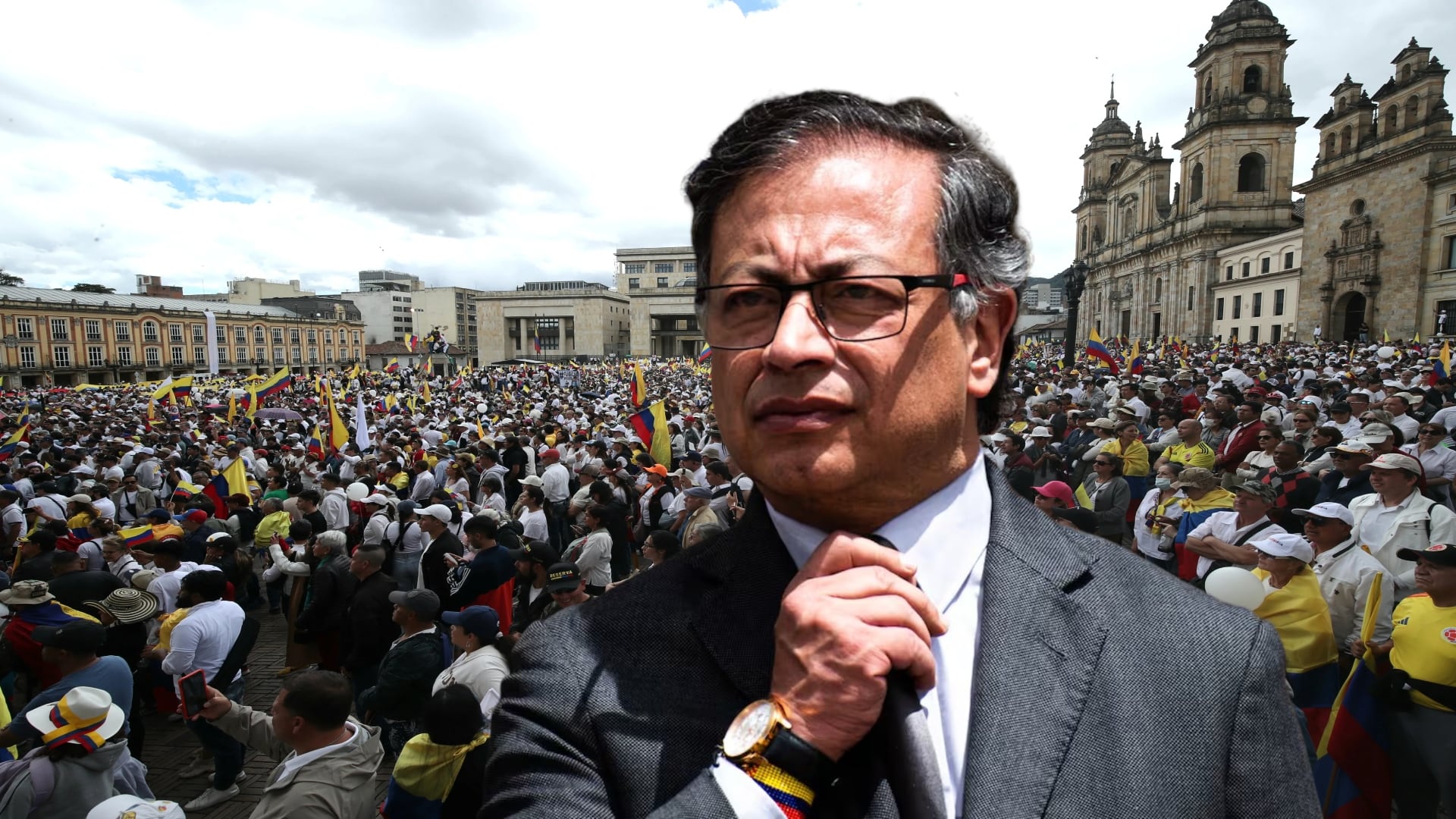 Petro reconoce asistencia a la marcha del silencio