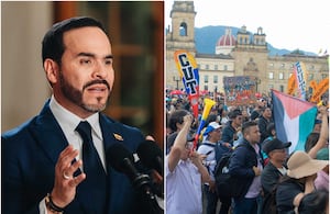Presidente Abelardo De La Espriella y marchas