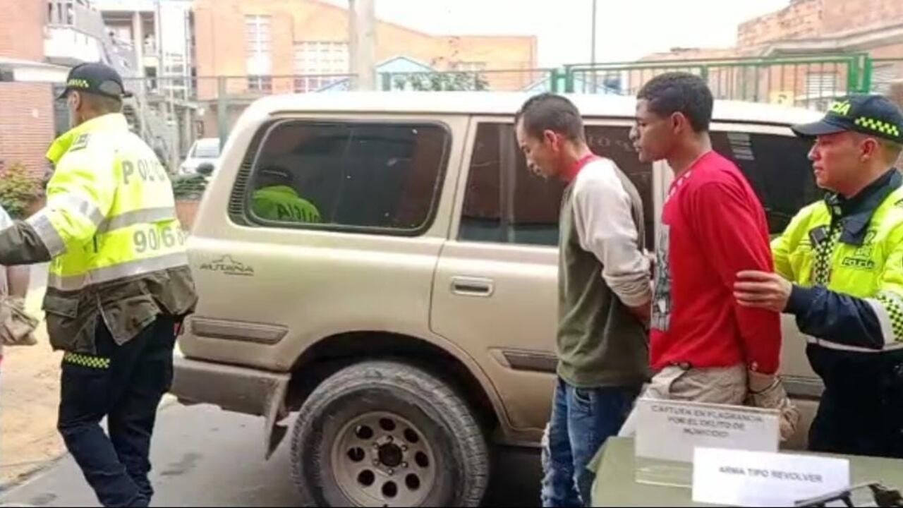 Detenidos en Bosa, en el momento que pretendían huir de la escena del crimen.