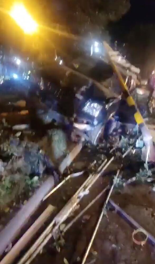 El accidente sucedió en la carrera séptima con calle 155.