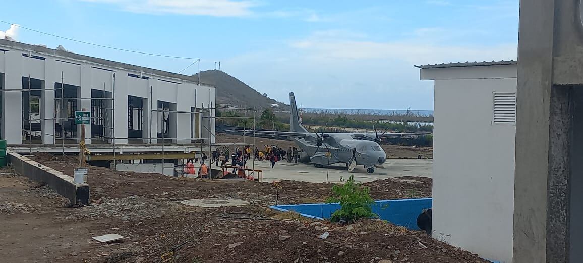 Fuerza Área se encuentra en la zona de la emergencia