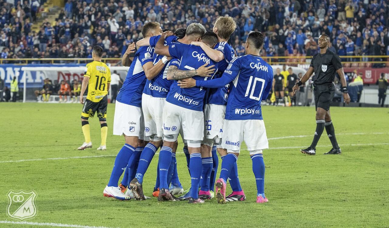 Millonarios, con 36 puntos es sólido líder de la liga colombiana.