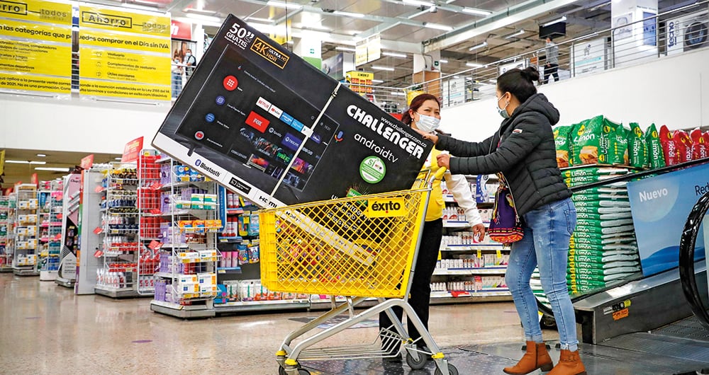 La dinámica en el mercado laboral ha favorecido el consumo de los hogares.