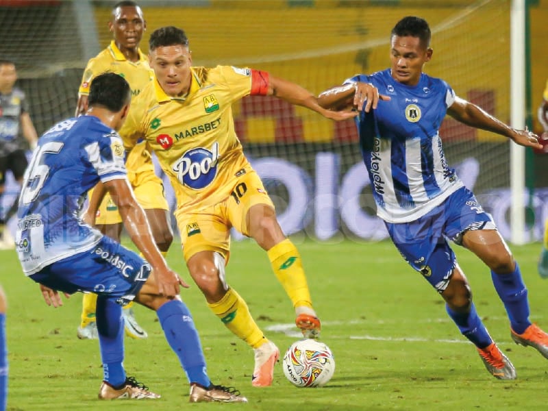 Javier Reina, capitán del Bucaramanga.