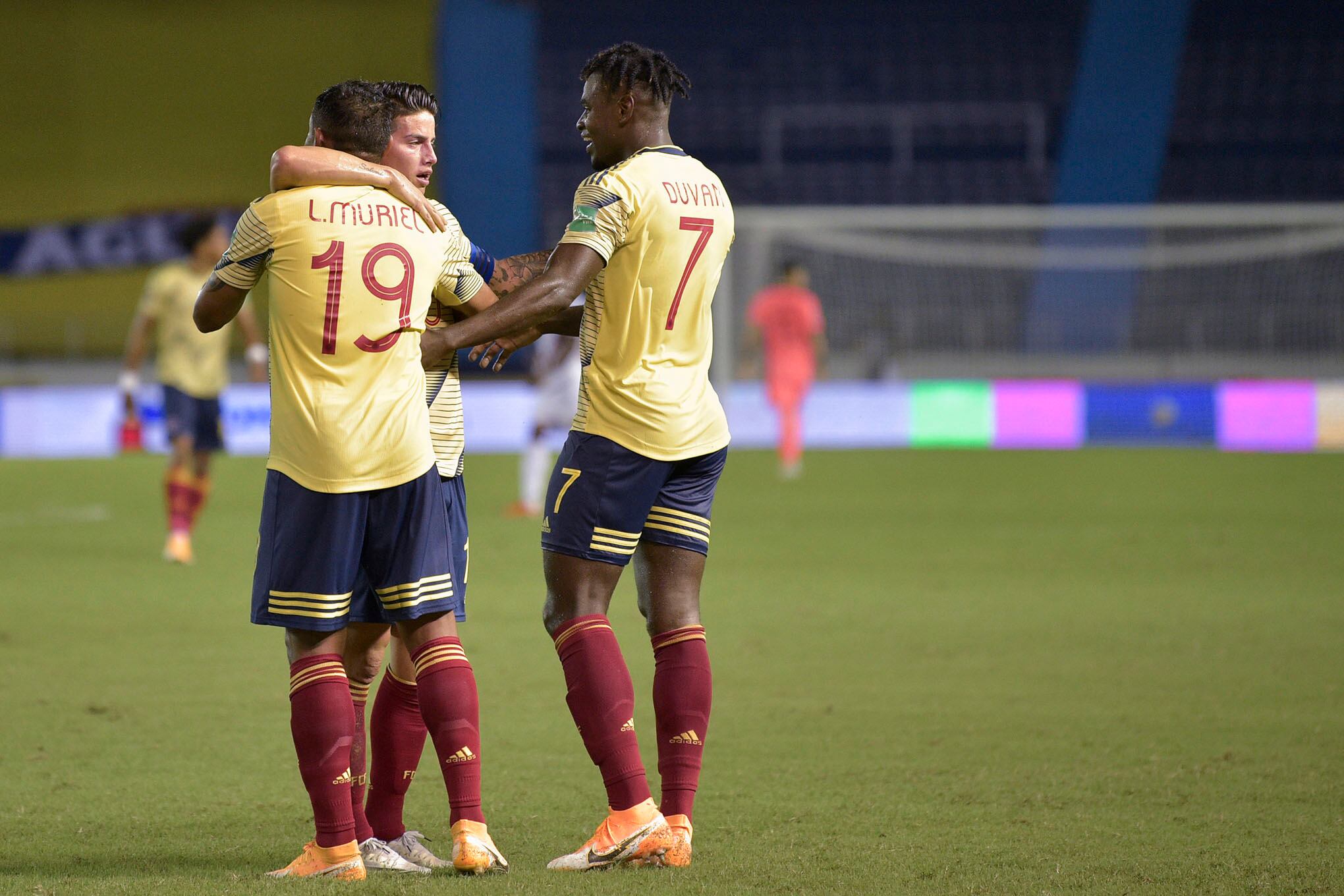 Las mejores imágenes que dejo el triunfo de Colombia