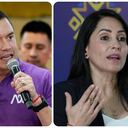 Daniel Noboa y Luisa González