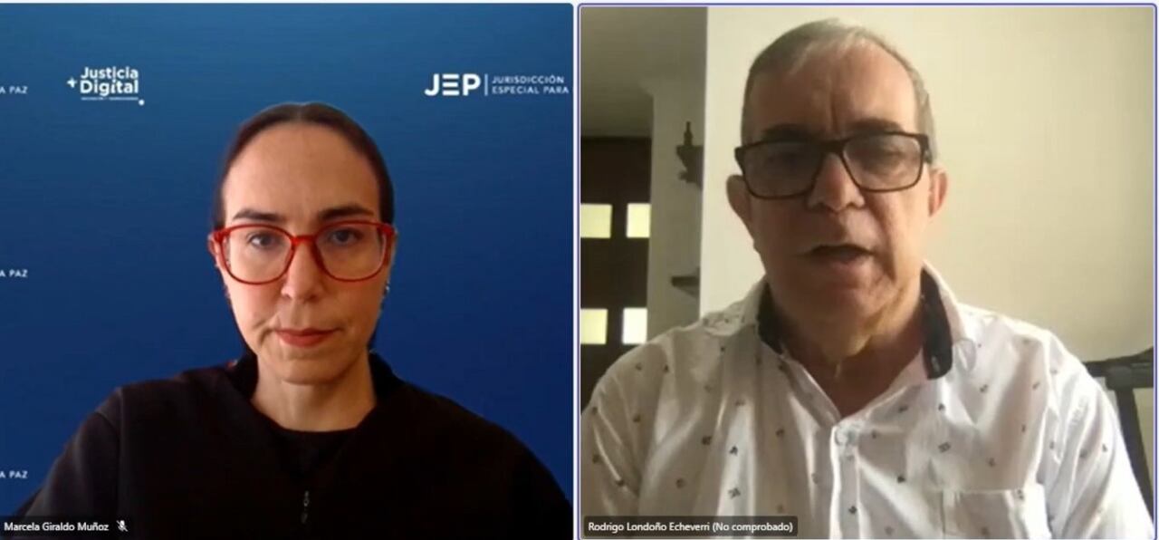 Timochenko ante la JEP