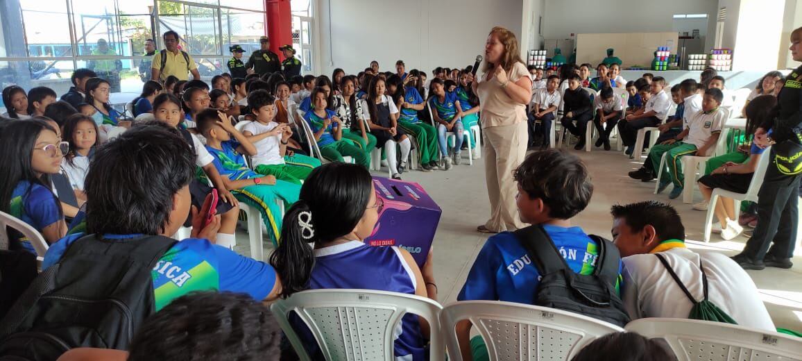 Jornada de la socialización del programa 'Buzón contra el miedo'.