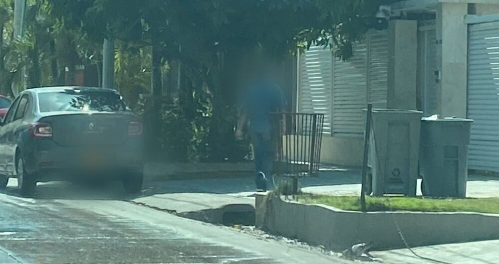 Movimientos al interior de la casa de La Gata en Barranquilla.