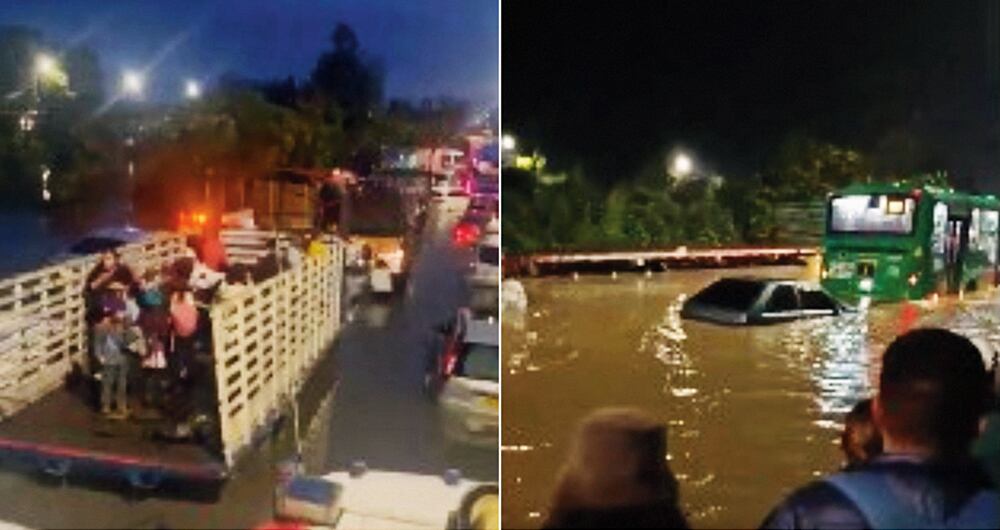 Los ciudadanos se vieron afectados.