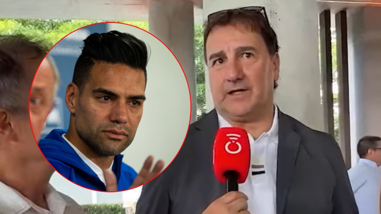 Néstor Lorenzo habló sobre el caso de Radamel Falcao García