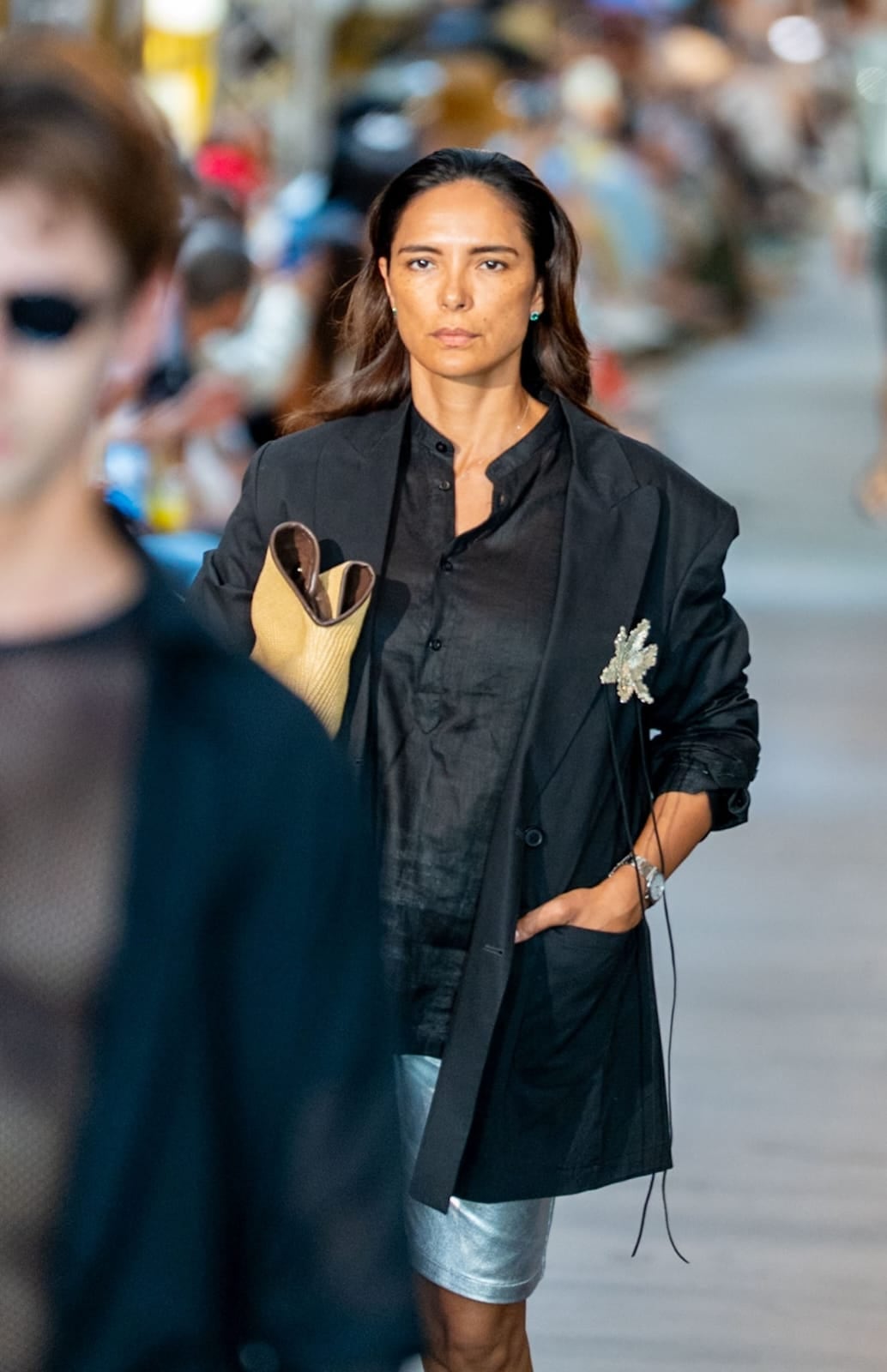 Viña Machado modelando para la marca Toscano de Franklin Ramos durante Colombiamoda 2026