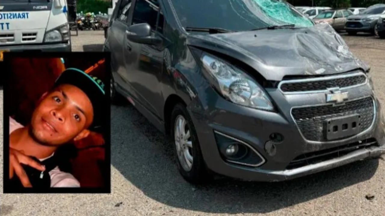 El conductor fue capturado por las autoridades en Medellín.