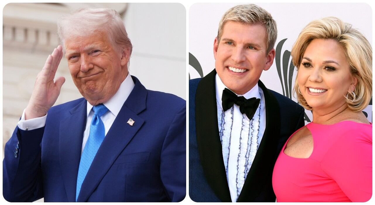 Donald Trump, Todd y Julie Chrisley