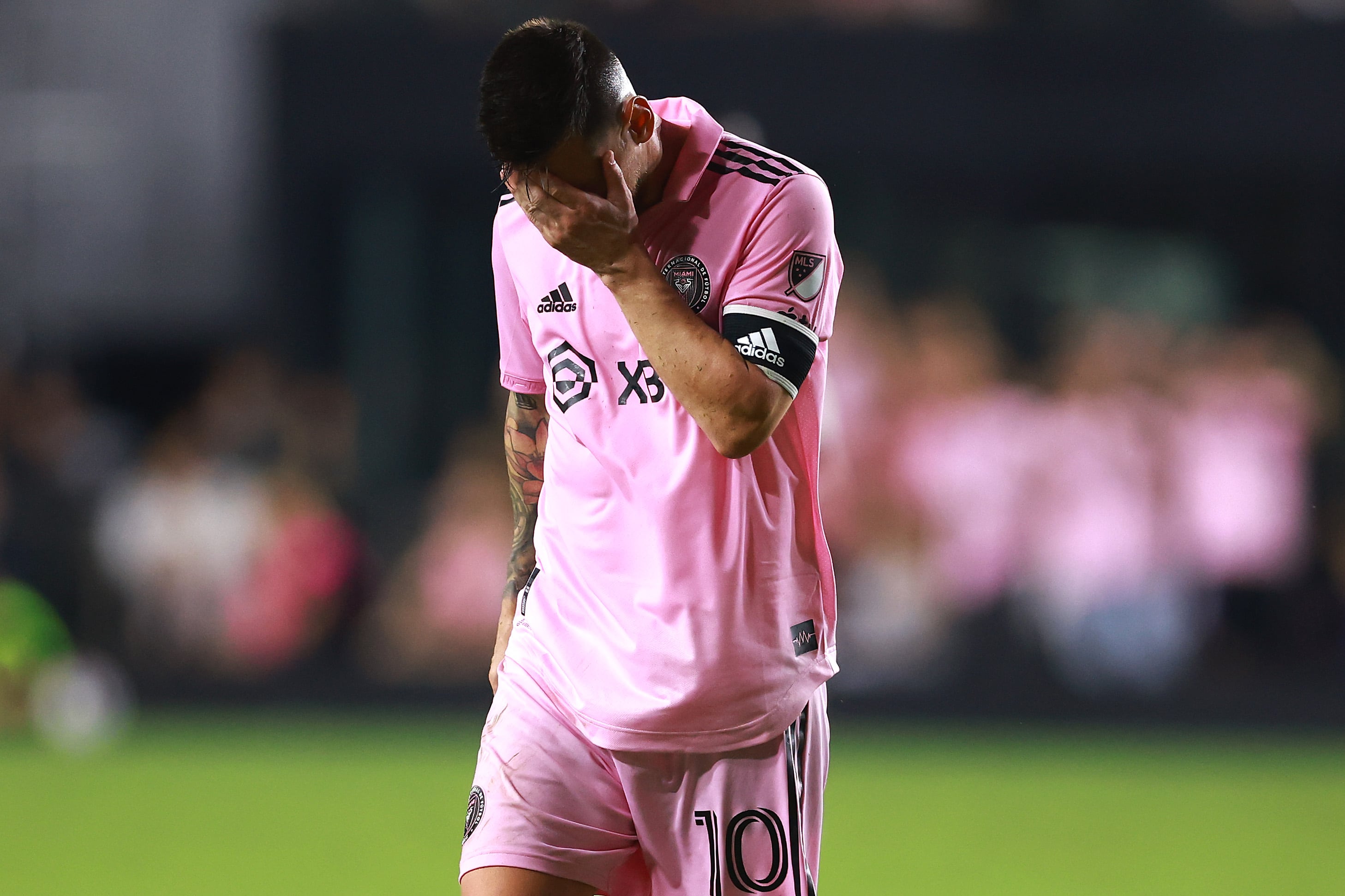 Lio Messi jugando en Inter de Miami