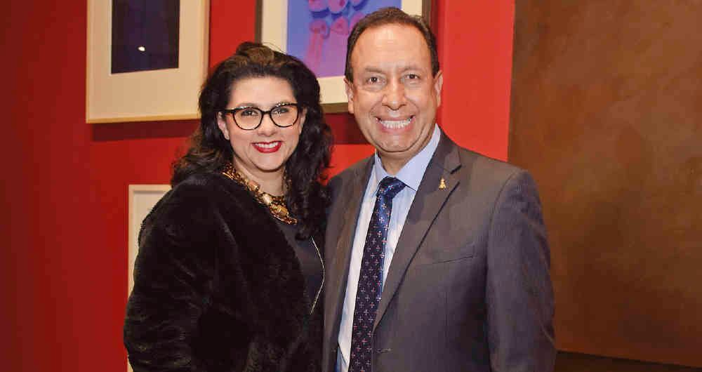 Sergio Ferreira y Sylvia Montaña.