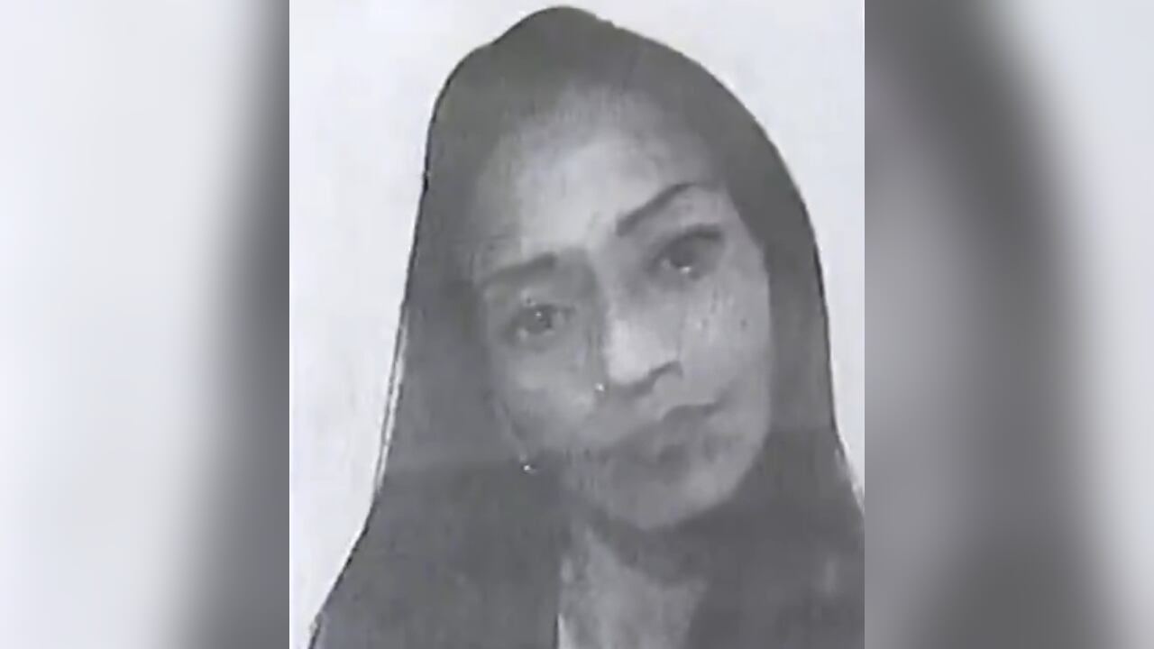 Esta es la mujer que se encuentra desaparecida.