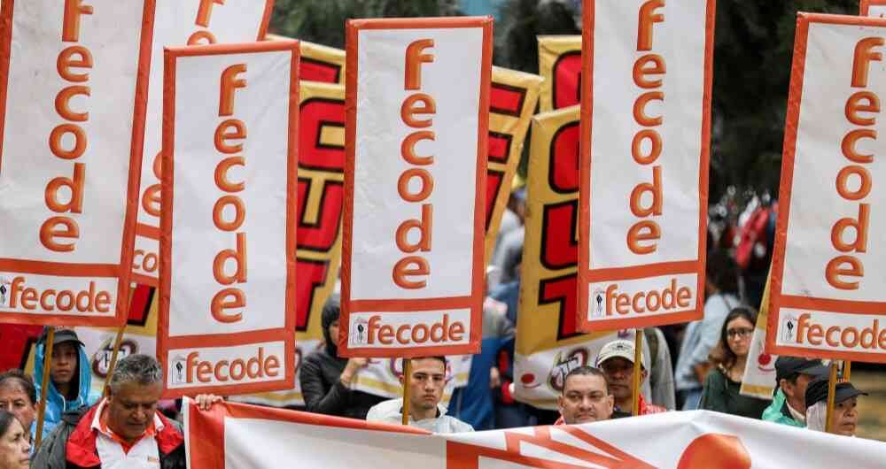 Movilizaciones de Fecode.