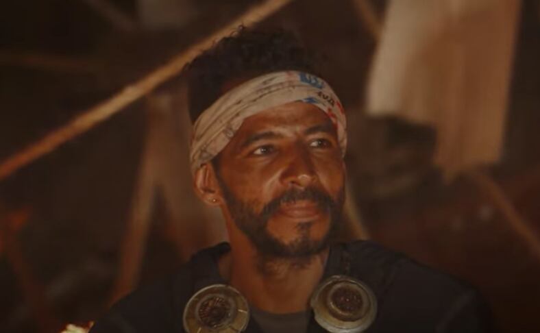 Wilder Medina en el programa ‘Survivor’.