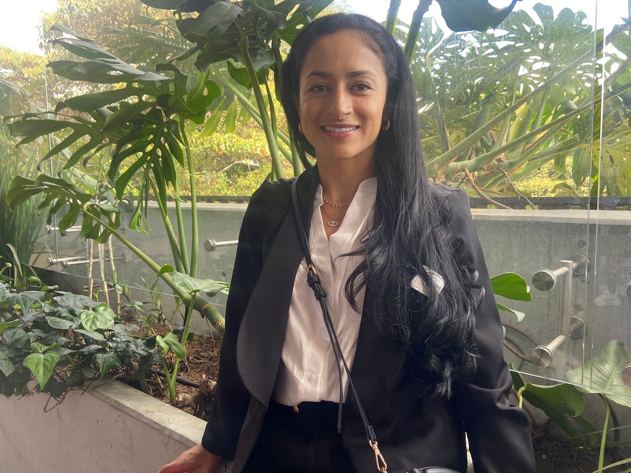 Laura Lozano, comentarista de ESPN Ciclismo