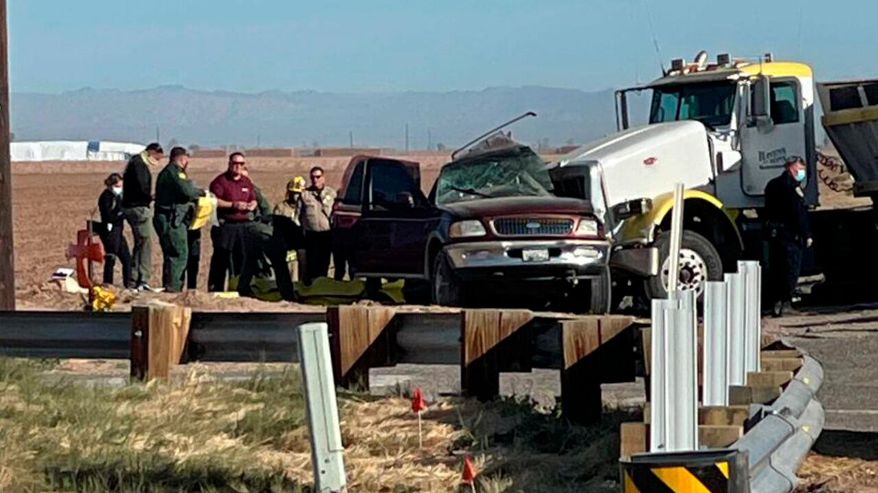 Accidente California
