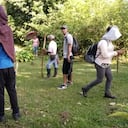 Más de 100 personas se metieron a la fuerza al predio donde funciona una fundación animal, en Dagua, Valle del Cauca.