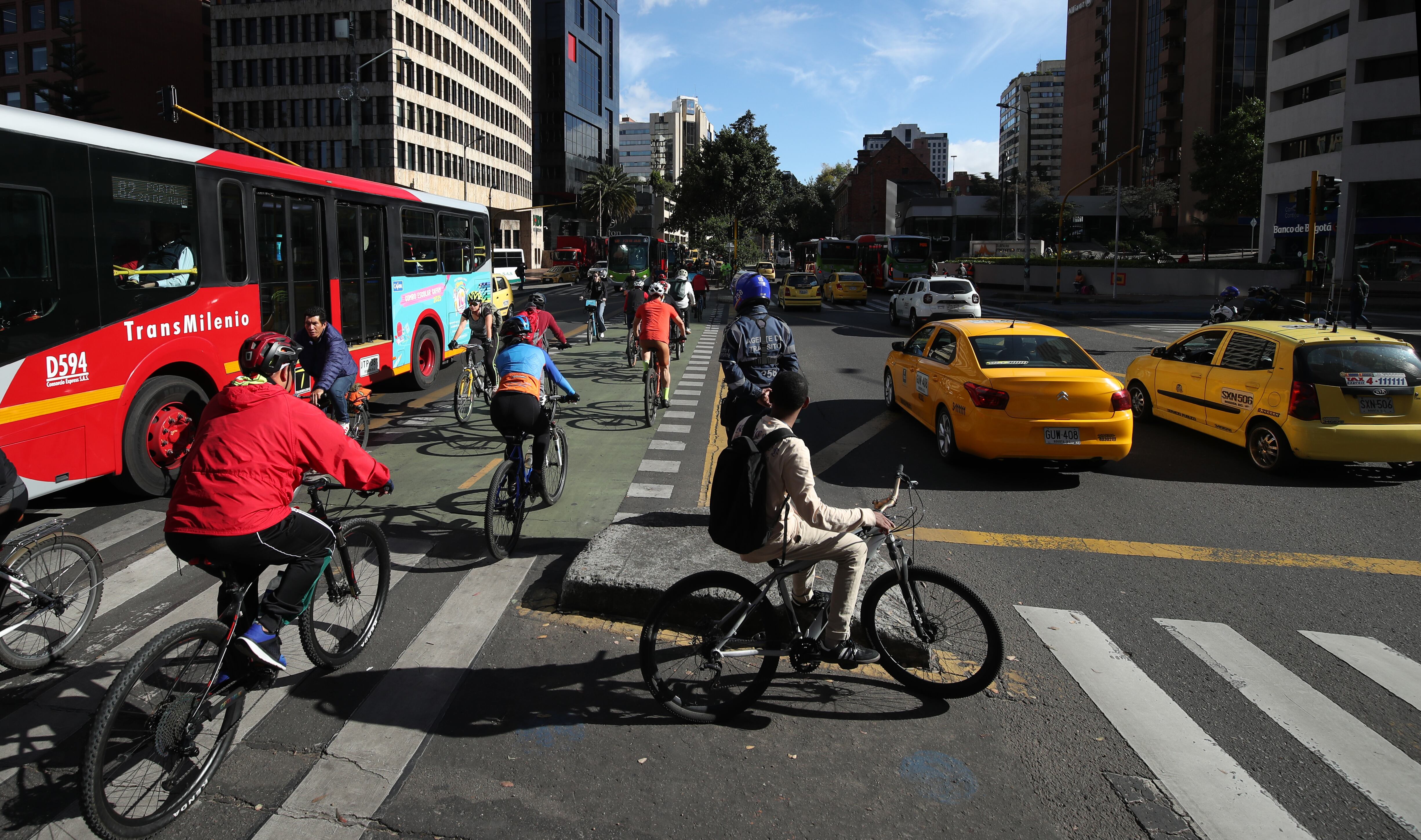 Nueva jornada del Día sin Carro y sin Moto Bogotá 
Febrero 6 del 2025
Foto Guillermo Torres Reina - SEMANA