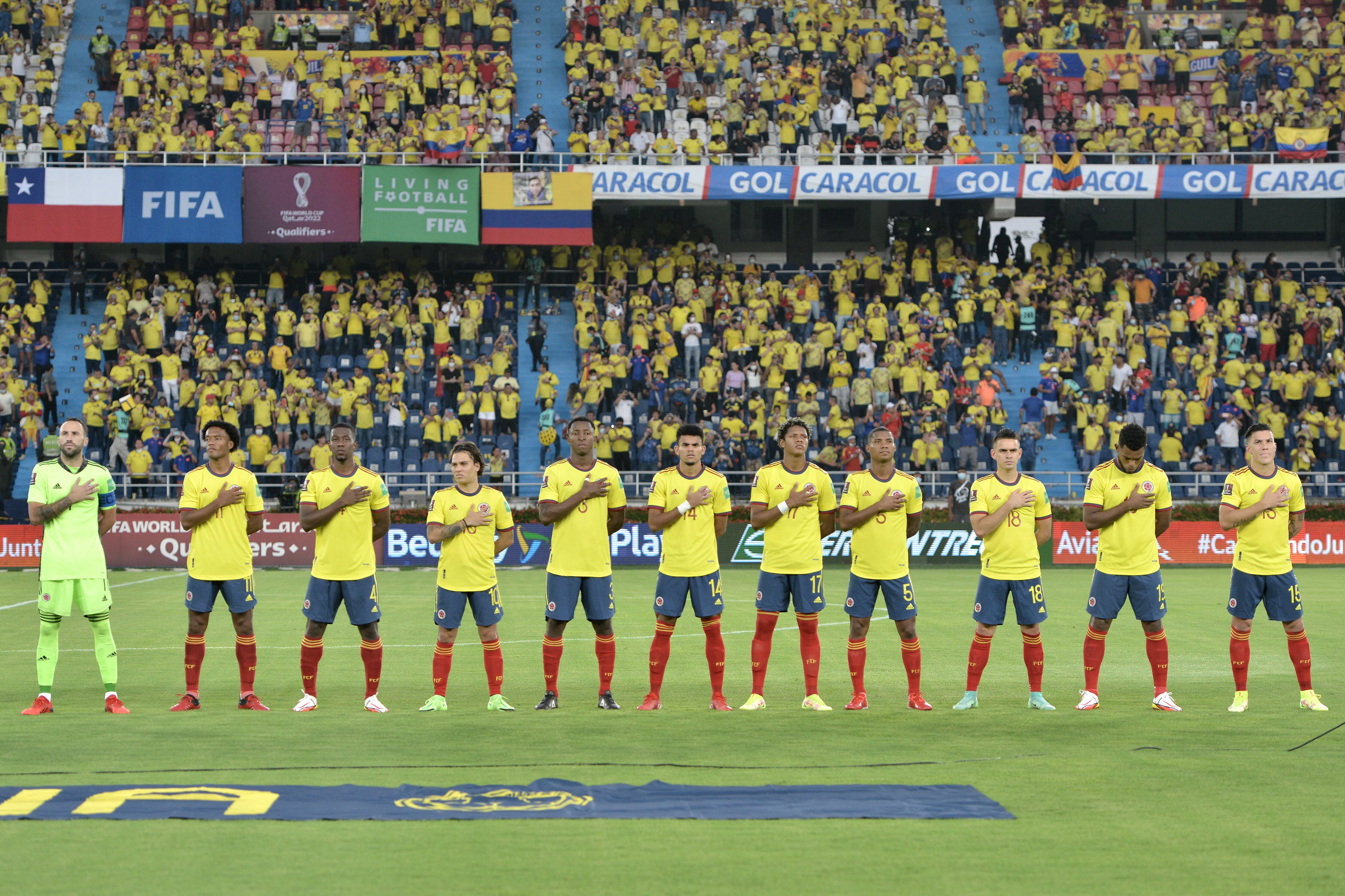 Selección Colombia en el Metropolitano de Barranquilla.