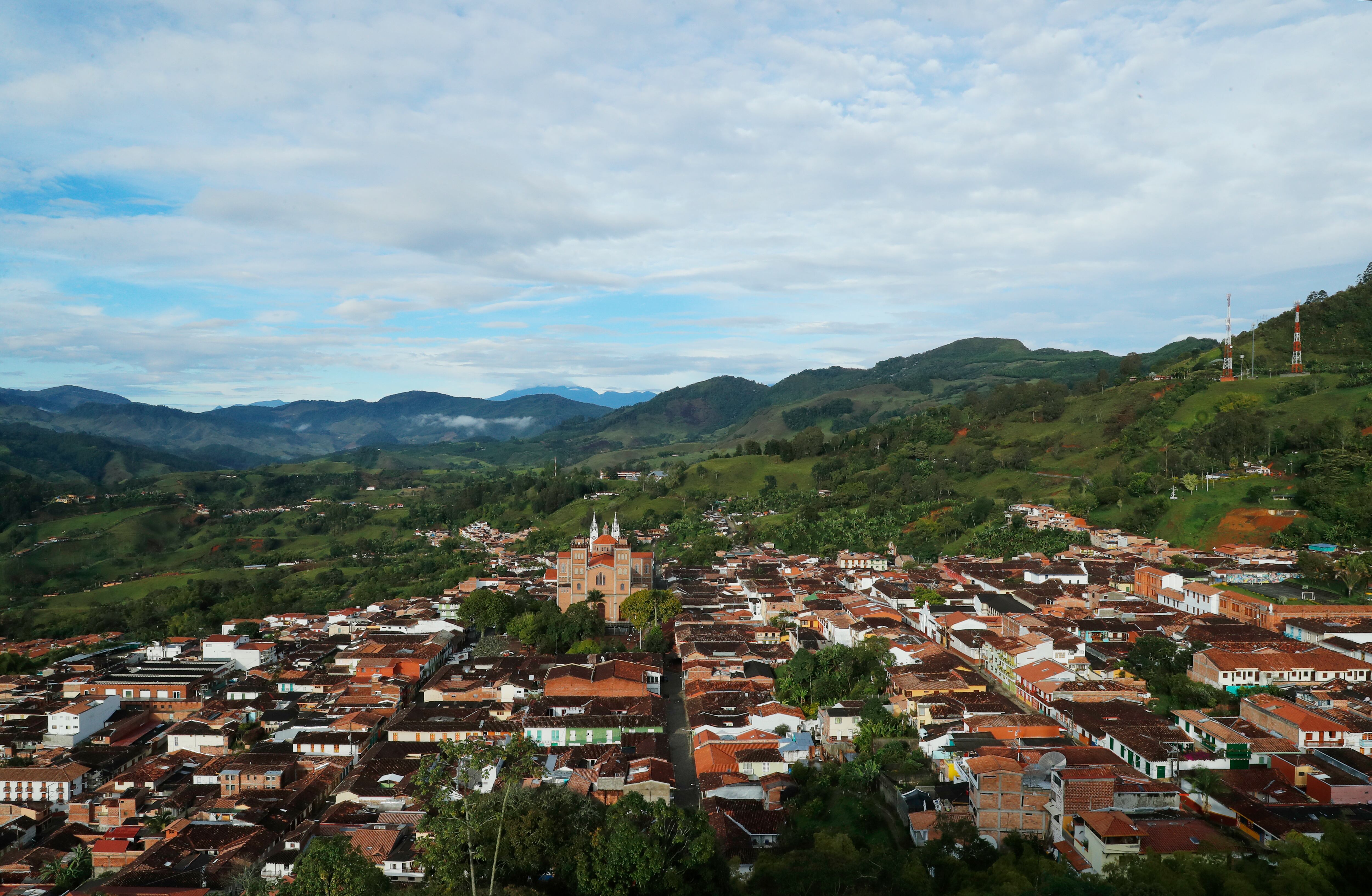 Jericó Antioquia, paisajes, calles, panoramicas Julio 06 de 2020. Foto: Guillermo Torres