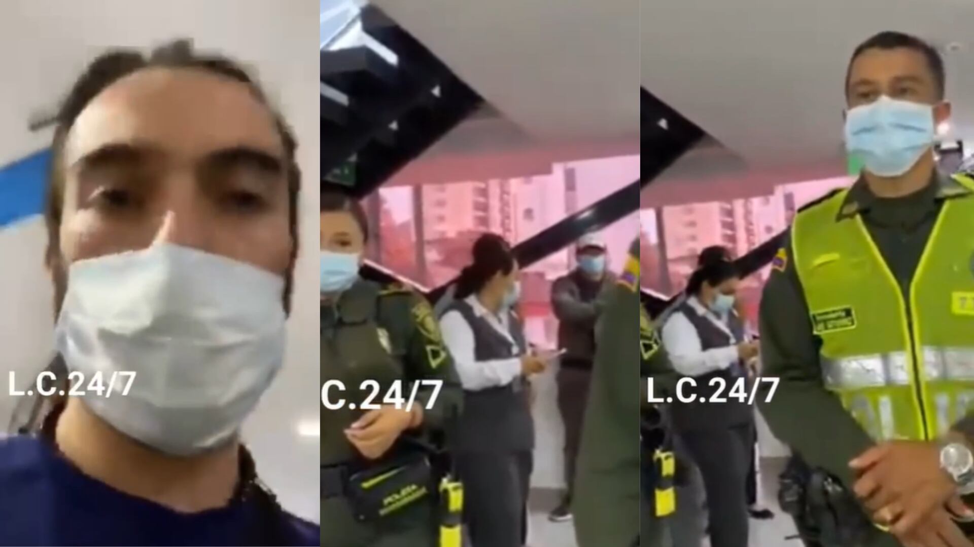 Supuesto periodista intimidó a médicos porque no lo habrían atendido en el servicio de urgencias.