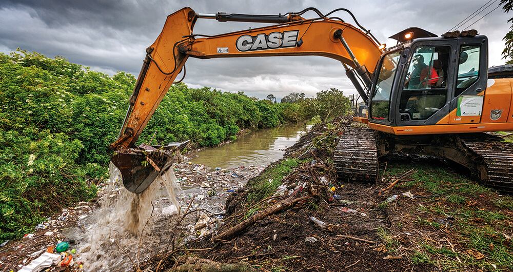Los residuos tuvieron que ser recogidos.