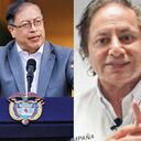 De izquierda a derecha: Nicolás Petro (Hijo), el presidente Petro, y Juan Fernando Petro (Hermano).