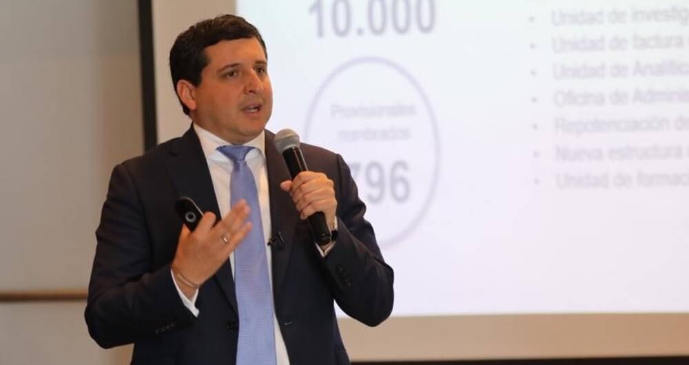 El director de la Dian, José Andrés Romero, asegura que el Gobierno confía en que la Corte Constitucional avalará la Ley de Financiamiento.