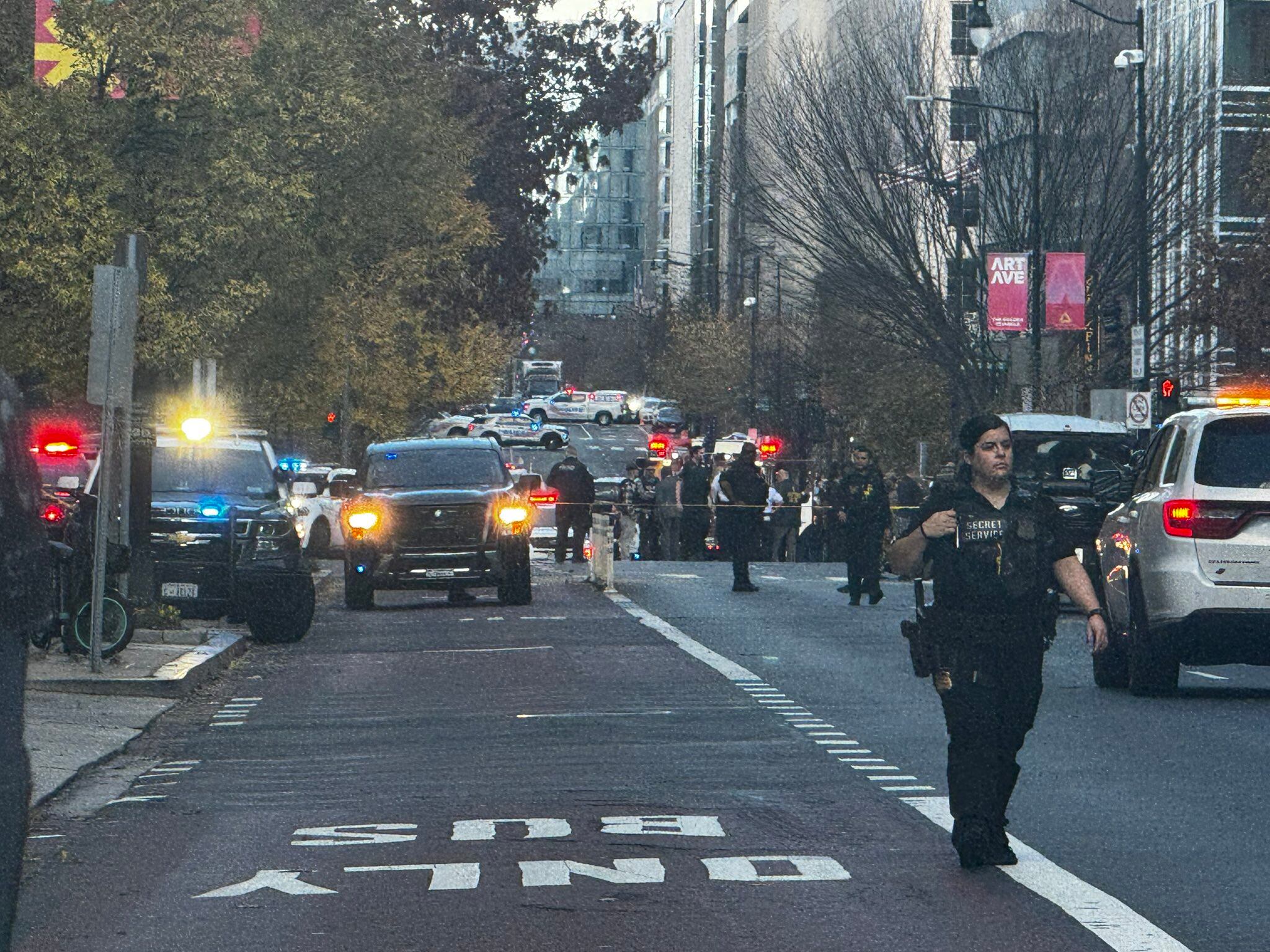 Tiroteo cerca a la Casa Blanca