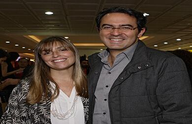 Mariana Montoya y Juan Gabriel Vásquez.