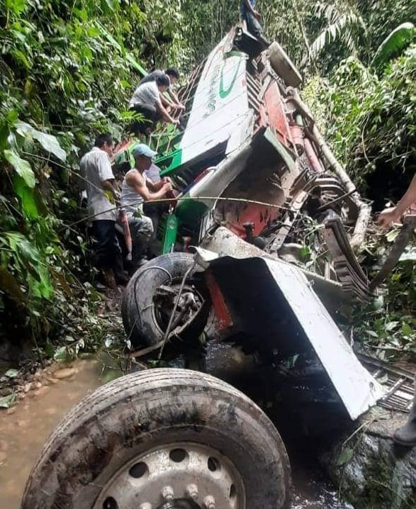 Los heridos fueron trasladados al hospital local