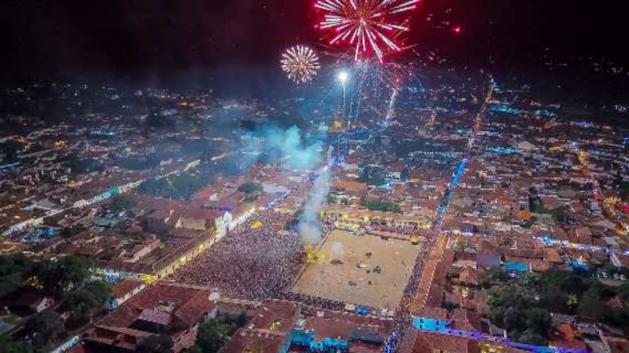 El festival de Luces de Villa de Leyva es uno de los más esperados en la temporada navideña.