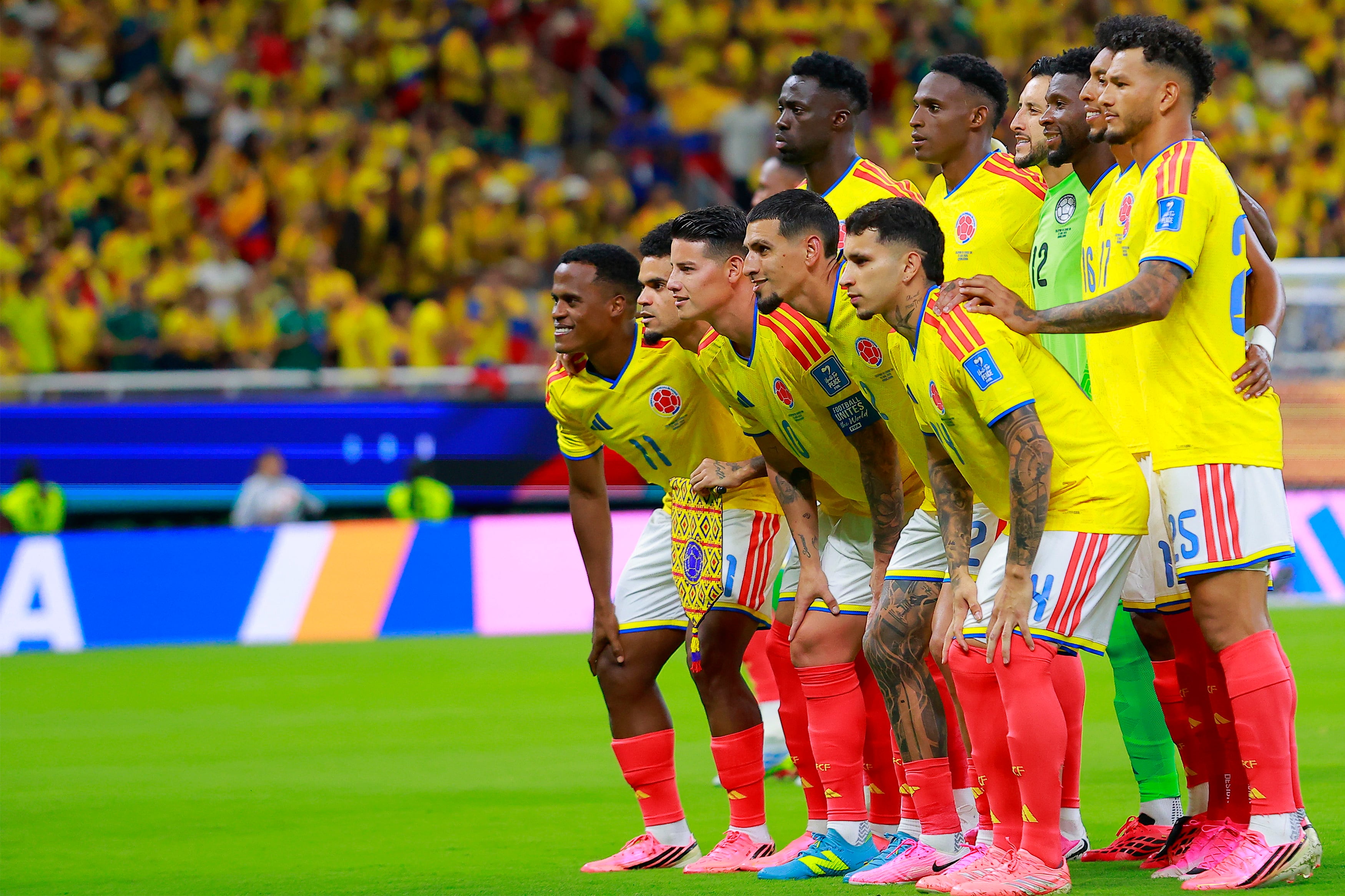 Nómina titular de la Selección Colombia que se enfrentó a RD Congo en la fecha 2 del Mundial 2026