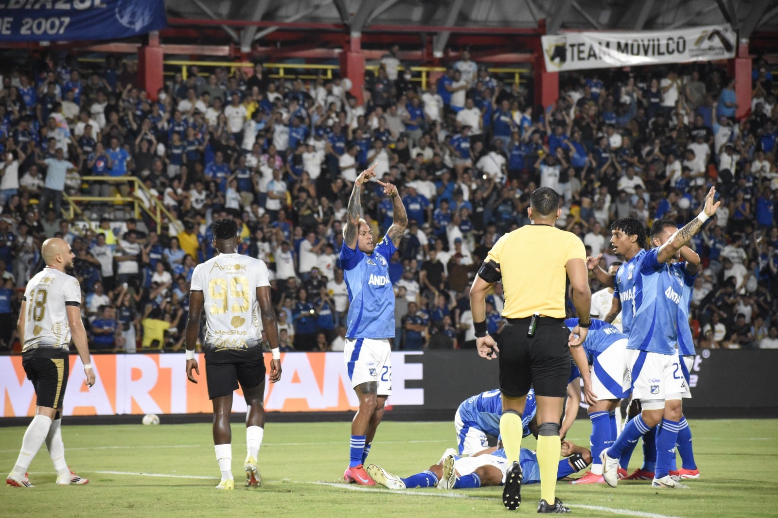 El conjunto embajador dejó escapar la victoria en los últimos minutos.