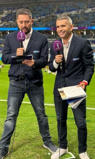 Juan Pablo Hernández y Luis Felipe Jaramillo estuvieron en Qatar 2022