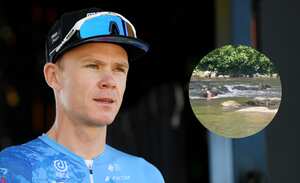 El británico generó revuelo en el día de descanso del Tour de Francia
