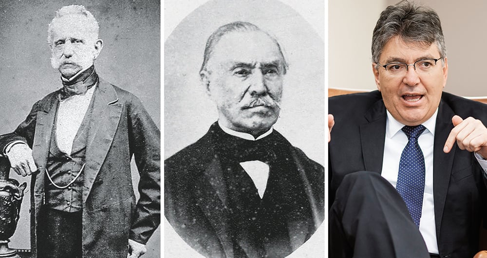 La genealogía del exministro Mauricio Cárdenas Santamaría evoca la curiosa historia de sus antepasados, los próceres y presidentes de la república Tomás Cipriano de Mosquera y Pedro Alcántara Herrán, quienes eran suegro y yerno.