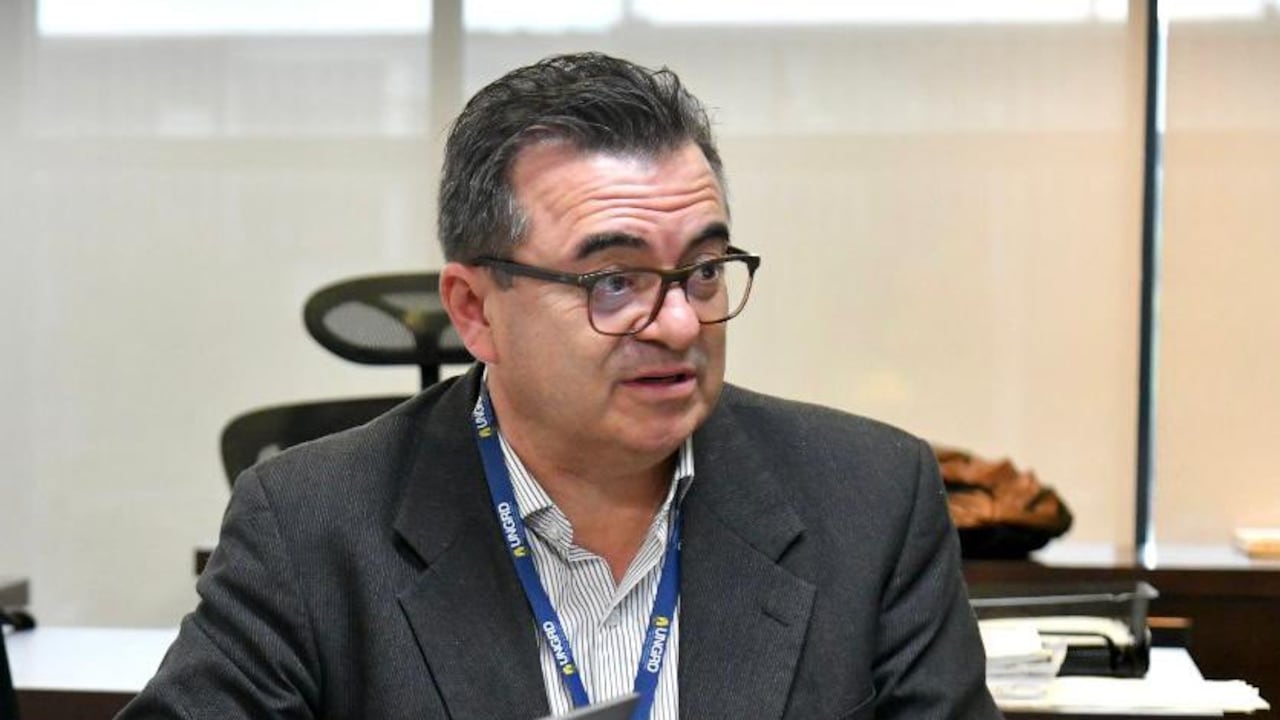 Olmedo López Martínez, director de la Unidad Nacional para la Gestión del Riesgo de Desastres.