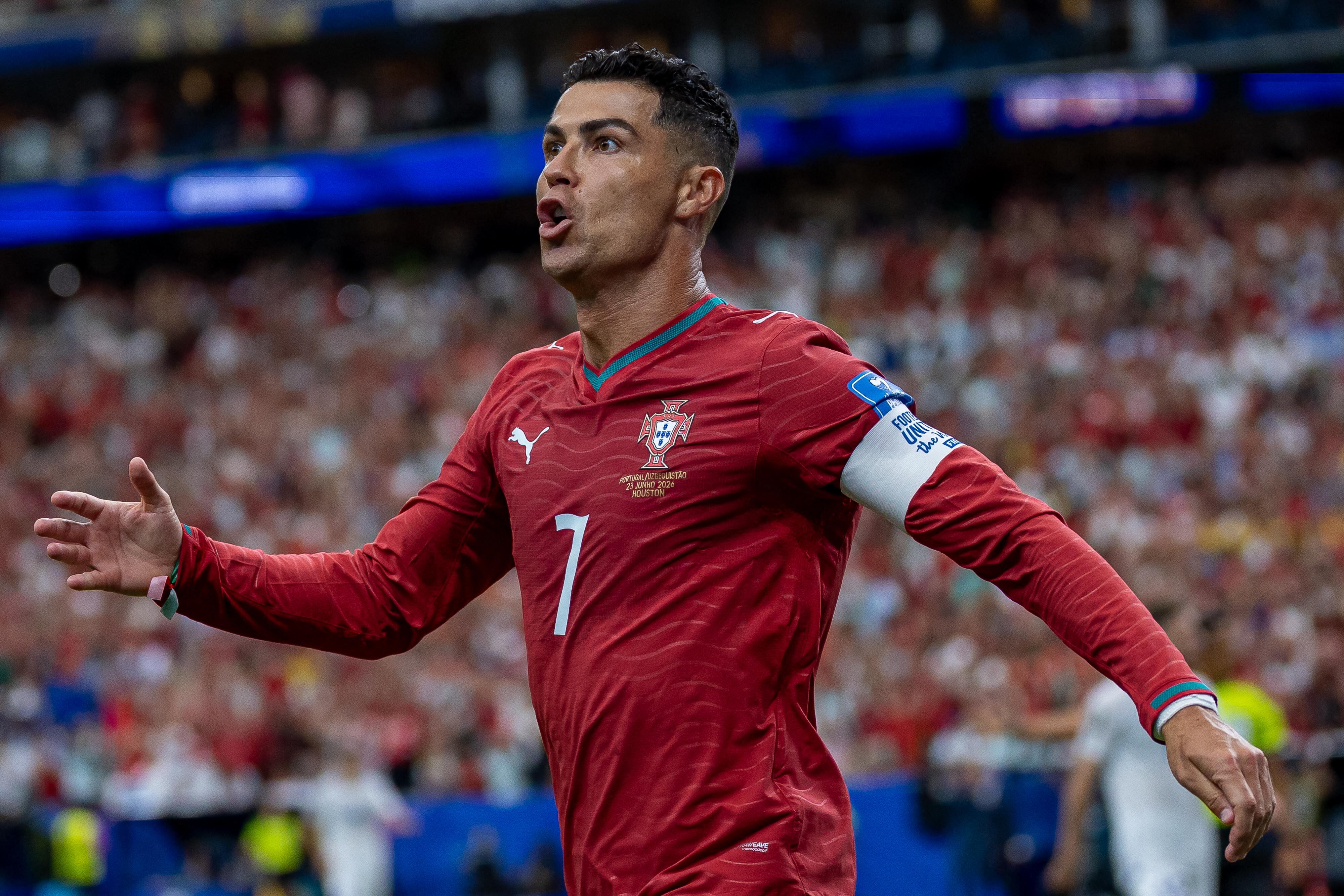 Cristiano Ronaldo, goleador de la Selección Portugal.