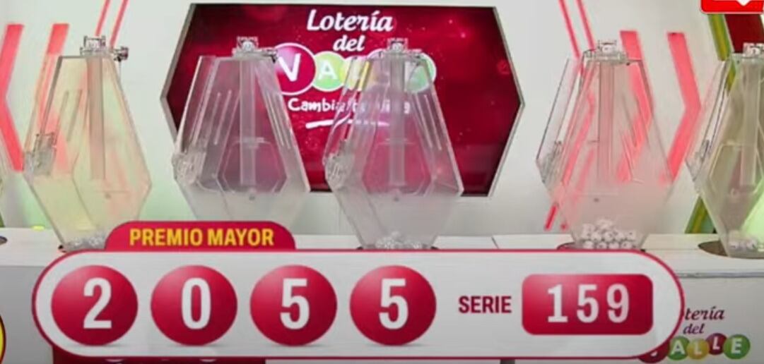 Lotería del Valle resultado del 20 de noviembre