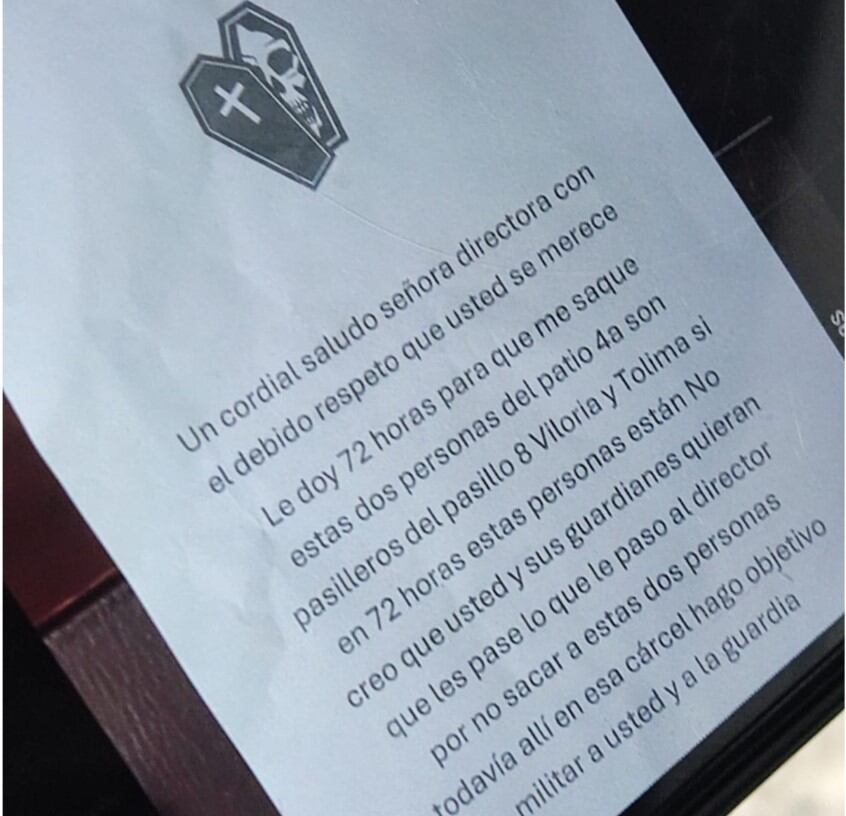 La directora encargada en La Modelo de Bogotá fue amenaza a menos de un mes del asesinato del coronel Elmer Fernández