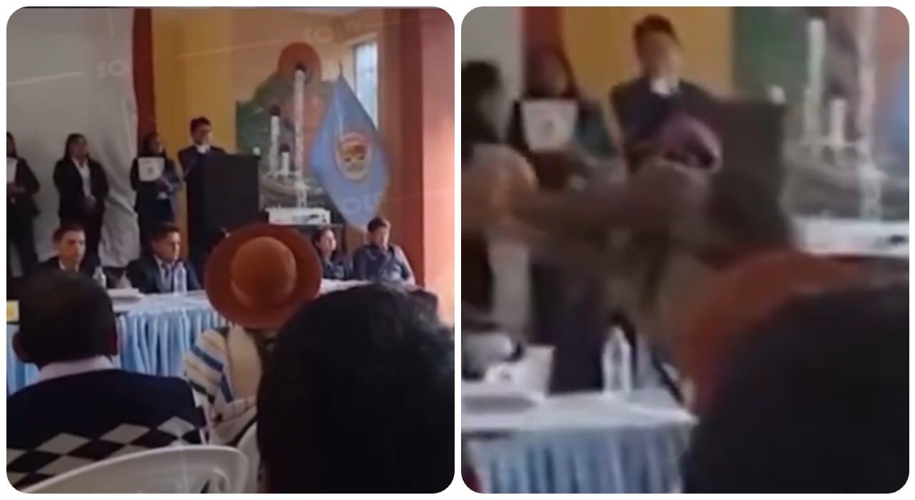 El hecho generó indignación en la reunión de rendición de cuentas con el alcalde