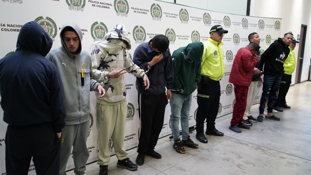 Los Tindeo, banda de microtráfico en el norte de Bogotá.