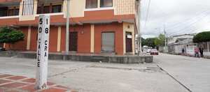 Sitio de la masacre en El Carmen, Barranquilla.