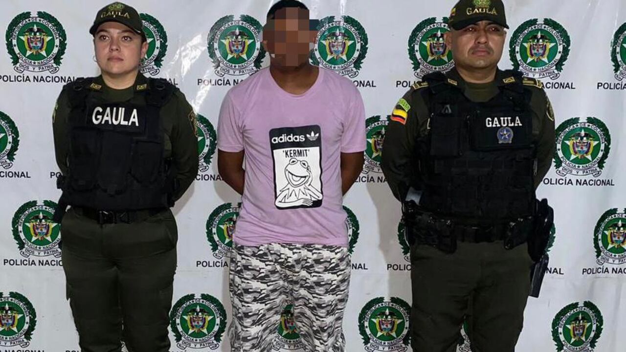 Este fue el hombre capturado como presunto miembro de los Rastrojos Costeños.